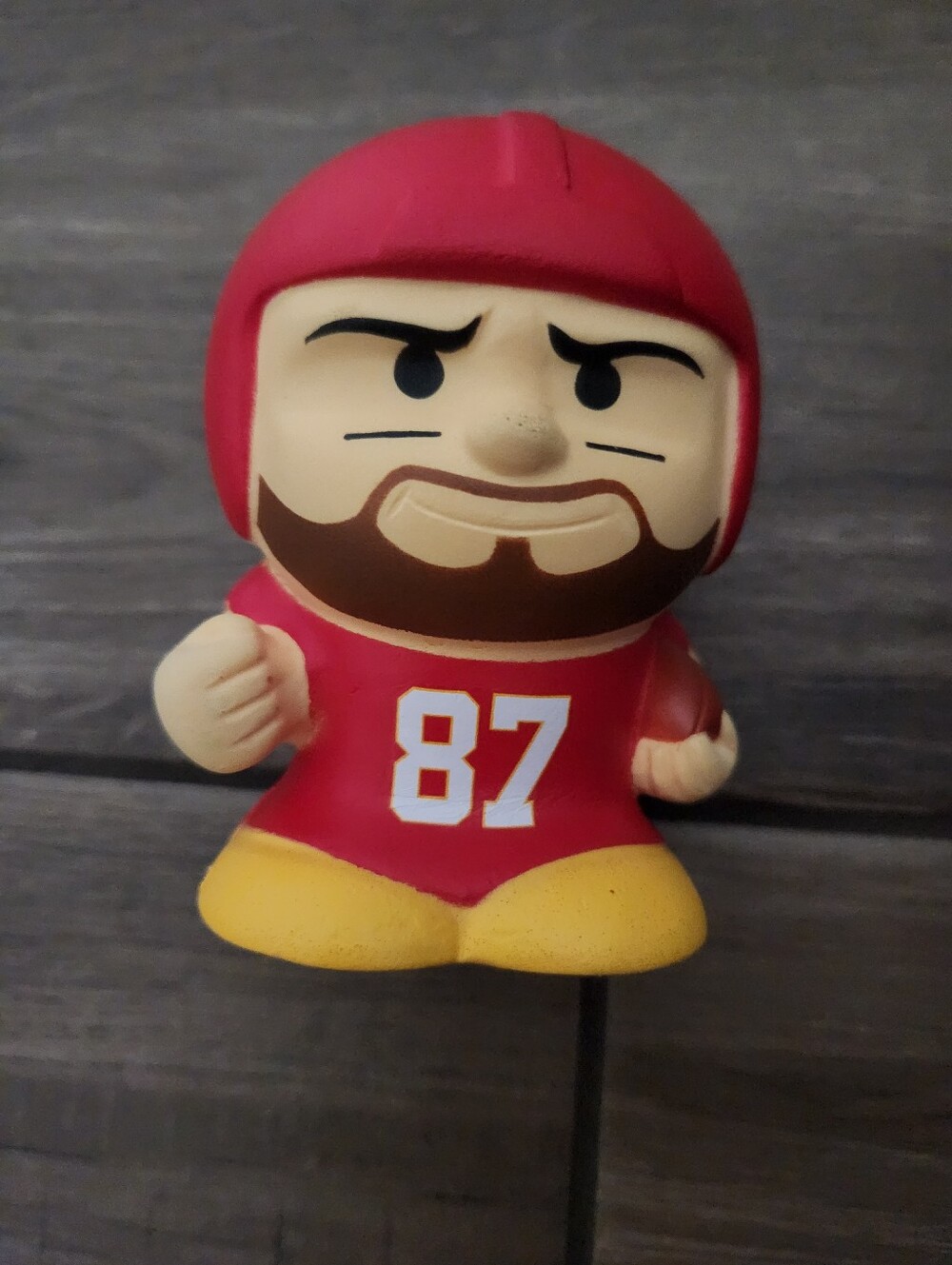 Red Football Player Number 87 Kids Toy - Brand Unknown